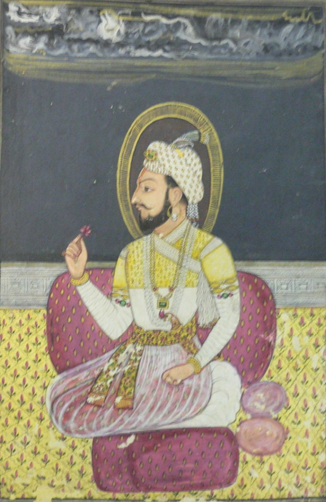 Portrait of Chhatrapati Sambhaji Maharaj, 2nd Maratha Emperor