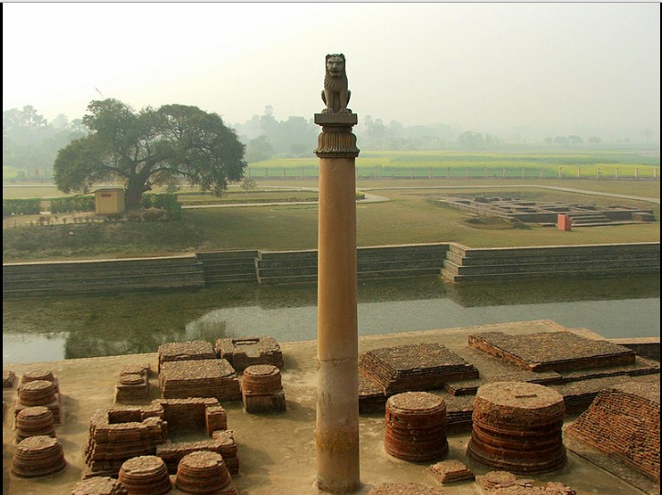 Pillar of Maurya Empire of Ashoka