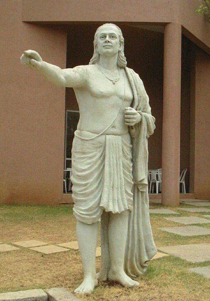 The great Aryabhata, Statue at IUCAA, Pune